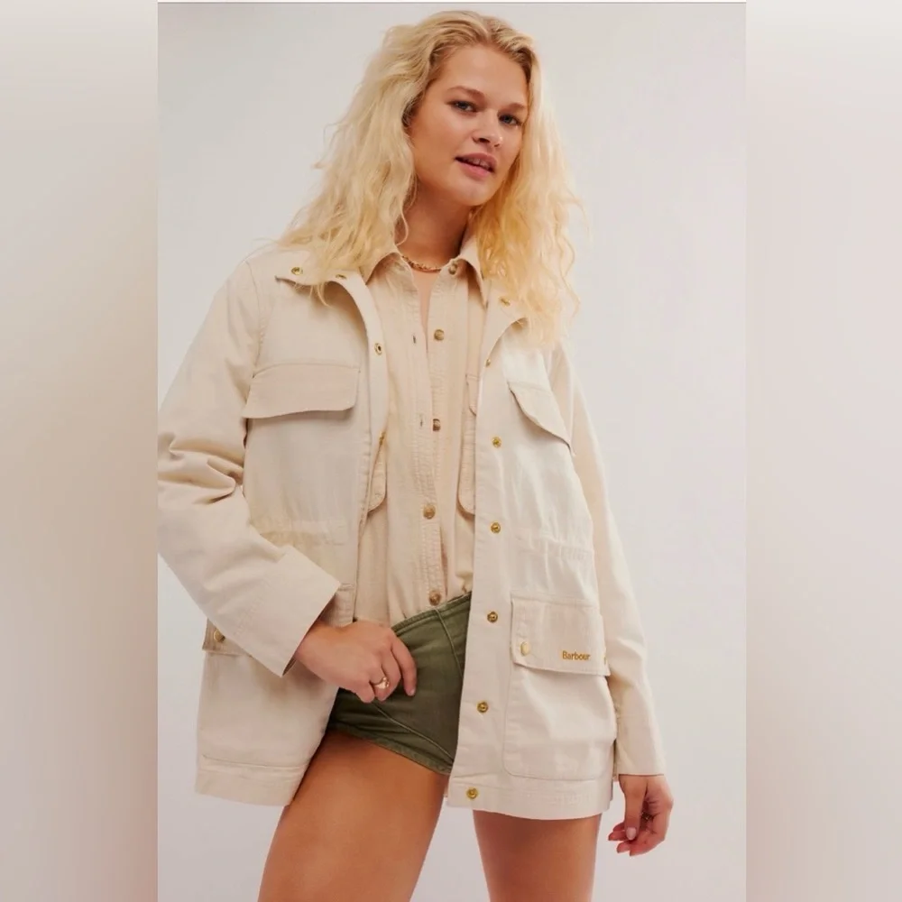 Barbour Maeva Utility Jacket NWT - Picture 1 of 13